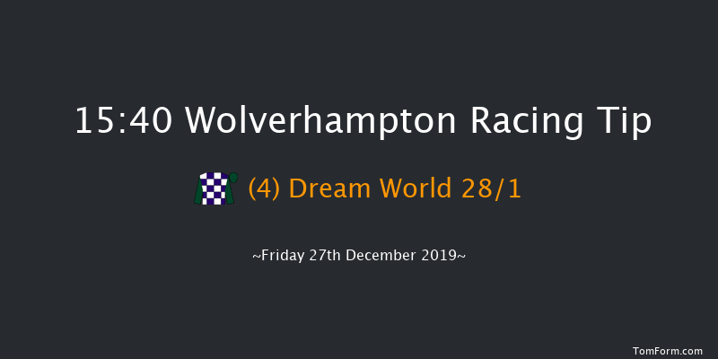 Wolverhampton 15:40 Handicap (Class 2) 8.5f Thu 26th Dec 2019