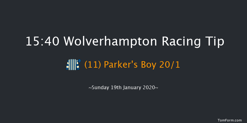 Wolverhampton 15:40 Handicap (Class 7) 5f Wed 15th Jan 2020