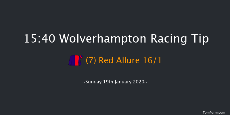 Wolverhampton 15:40 Handicap (Class 7) 5f Wed 15th Jan 2020