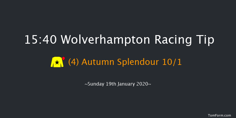 Wolverhampton 15:40 Handicap (Class 7) 5f Wed 15th Jan 2020