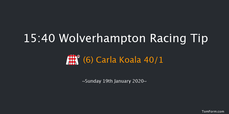 Wolverhampton 15:40 Handicap (Class 7) 5f Wed 15th Jan 2020