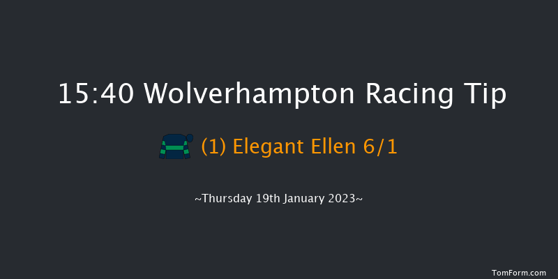 Wolverhampton 15:40 Stakes (Class 6) 7f Wed 18th Jan 2023