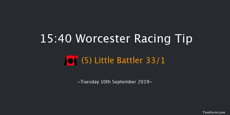 Worcester 15:40 Maiden Hurdle (Class 4) 23f Sun 1st Sep 2019