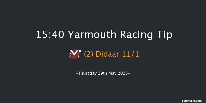Yarmouth 15-40 (Class 5) 10f Thu 22nd May 2025