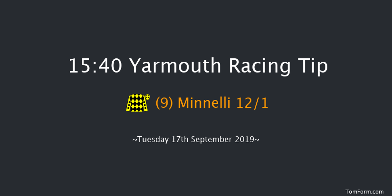 Yarmouth 15:40 Handicap (Class 6) 12f Sun 25th Aug 2019