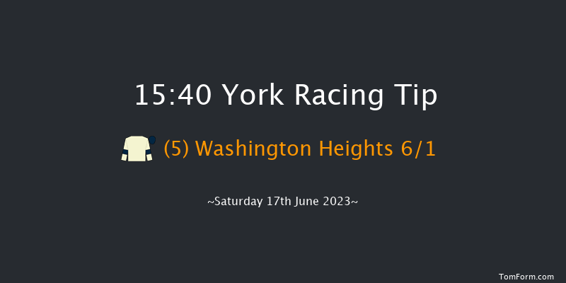 York 15:40 Handicap (Class 2) 6f Fri 16th Jun 2023