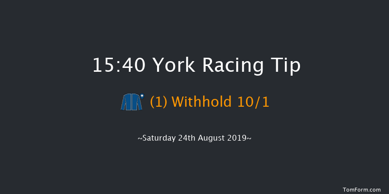 York 15:40 Handicap (Class 2) 14f Fri 23rd Aug 2019