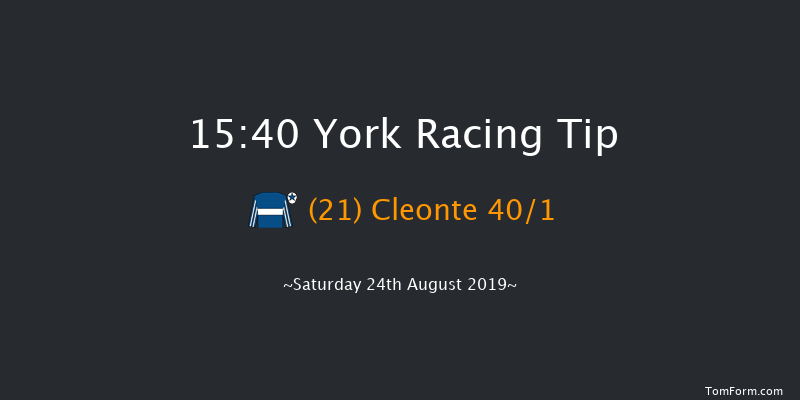 York 15:40 Handicap (Class 2) 14f Fri 23rd Aug 2019