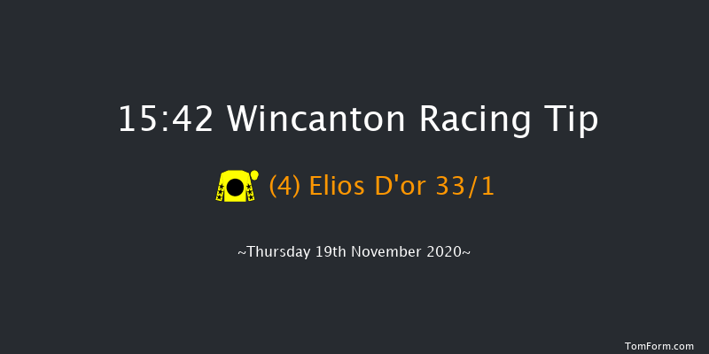 Bet At racingtv.com 'Hands And Heels' Novices' Handicap Hurdle (Conditional & Amateu Wincanton 15:42 Handicap Hurdle (Class 5) 15f Sat 7th Nov 2020