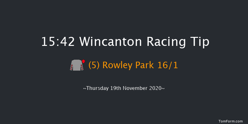 Bet At racingtv.com 'Hands And Heels' Novices' Handicap Hurdle (Conditional & Amateu Wincanton 15:42 Handicap Hurdle (Class 5) 15f Sat 7th Nov 2020