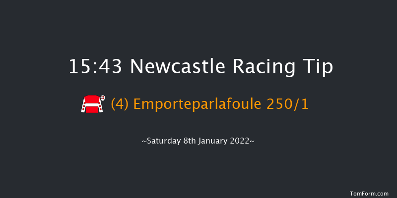 Newcastle 15:43 Maiden Hurdle (Class 4) 16f Thu 6th Jan 2022