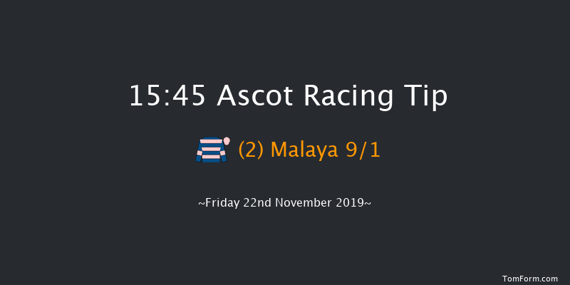 Ascot 15:45 Handicap Hurdle (Class 2) 16f Sat 2nd Nov 2019