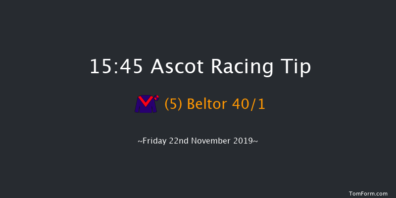 Ascot 15:45 Handicap Hurdle (Class 2) 16f Sat 2nd Nov 2019