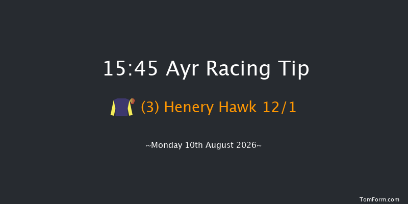 Ayr 15-45 (Class 6) 6f Sat 8th Aug 2026