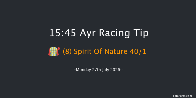 Ayr 15-45 (Class 6) 8f Mon 20th Jul 2026