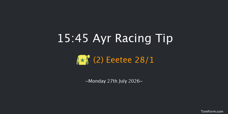 Ayr 15-45 (Class 6) 8f Mon 20th Jul 2026