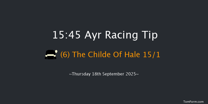 Ayr 15-45 (Class 5) 8f Mon 18th Aug 2025