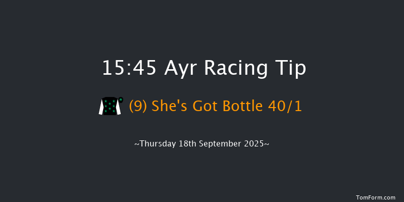 Ayr 15-45 (Class 5) 8f Mon 18th Aug 2025
