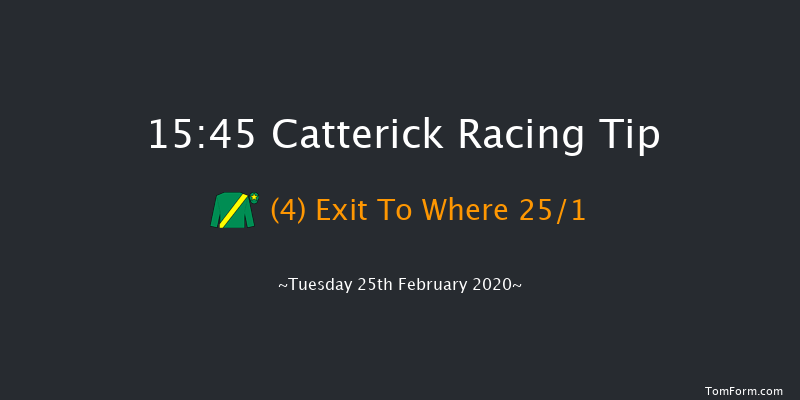 Jumping For Joy On Racing TV Novices' Chase Catterick 15:45 Maiden Chase (Class 4) 19f Fri 31st Jan 2020