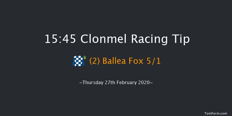 Rosegreen Handicap Hurdle (80-95) Clonmel 15:45 Handicap Hurdle 24f Thu 9th Jan 2020
