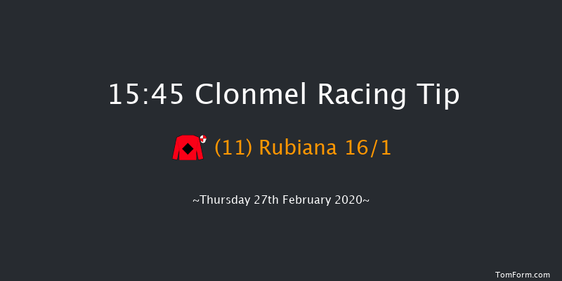 Rosegreen Handicap Hurdle (80-95) Clonmel 15:45 Handicap Hurdle 24f Thu 9th Jan 2020