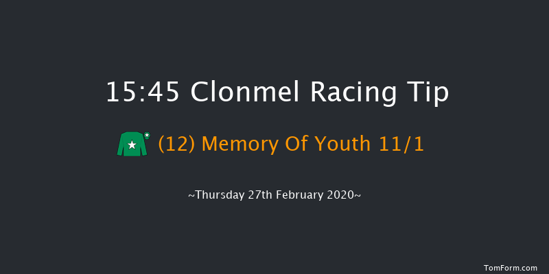 Rosegreen Handicap Hurdle (80-95) Clonmel 15:45 Handicap Hurdle 24f Thu 9th Jan 2020