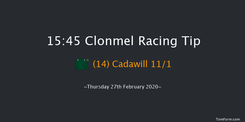 Rosegreen Handicap Hurdle (80-95) Clonmel 15:45 Handicap Hurdle 24f Thu 9th Jan 2020