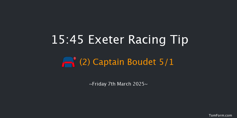 Exeter  15:45 Handicap Chase (Class 5) 19f Fri 21st Feb 2025