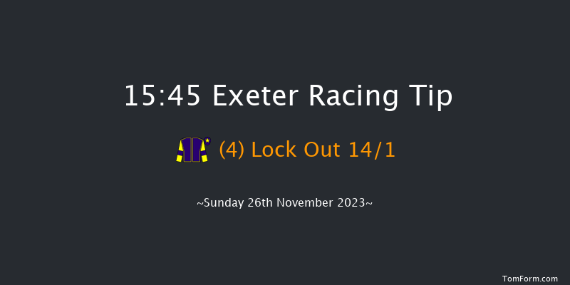 Exeter 15:45 Handicap Hurdle (Class 5) 22f Mon 20th Nov 2023