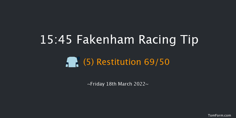 Fakenham 15:45 Handicap Hurdle (Class 3) 16f Wed 9th Feb 2022