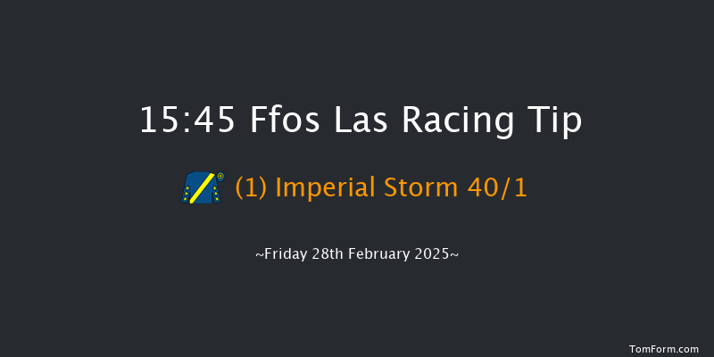 Ffos Las  15:45 Handicap Chase (Class 5) 24f Thu 6th Feb 2025