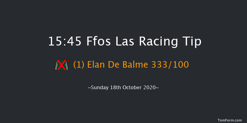 Yorton & Potter Group Stallions Conditional Jockeys' Handicap Chase Ffos Las 15:45 Handicap Chase (Class 4) 21f Thu 8th Oct 2020