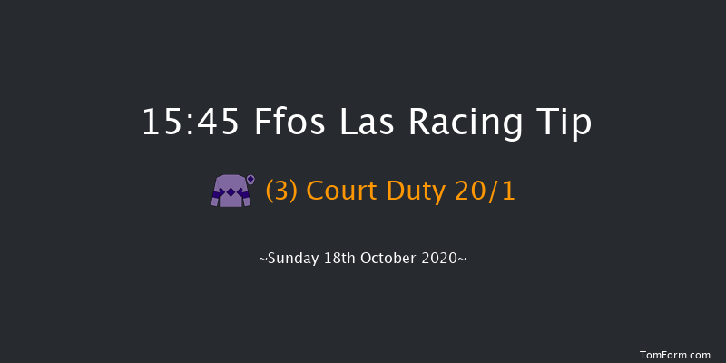 Yorton & Potter Group Stallions Conditional Jockeys' Handicap Chase Ffos Las 15:45 Handicap Chase (Class 4) 21f Thu 8th Oct 2020