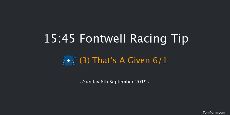 Fontwell 15:45 Handicap Hurdle (Class 3) 19f Thu 29th Aug 2019