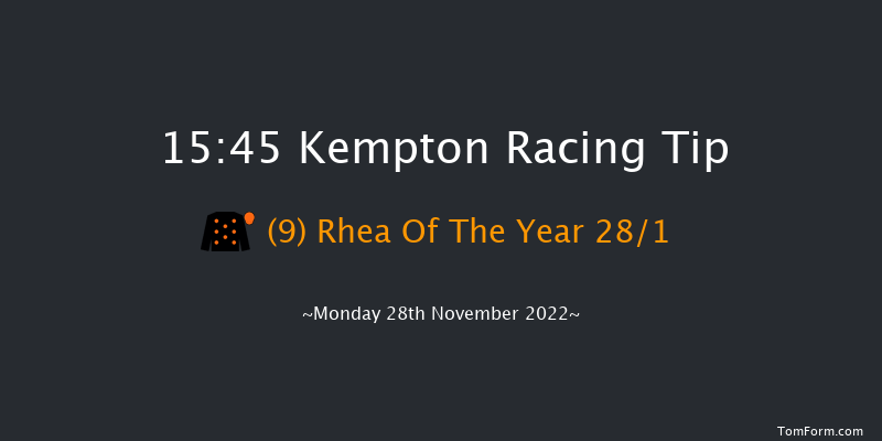 Kempton 15:45 Stakes (Class 5) 6f Mon 21st Nov 2022