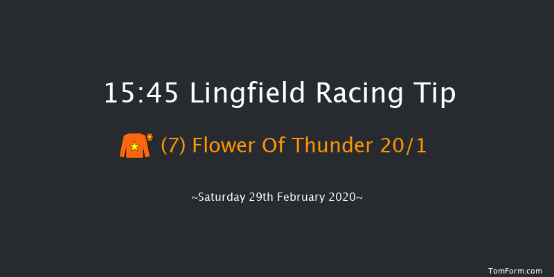 Betway Novice Stakes Lingfield 15:45 Stakes (Class 5) 6f Fri 28th Feb 2020