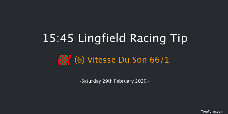Betway Novice Stakes Lingfield 15:45 Stakes (Class 5) 6f Fri 28th Feb 2020