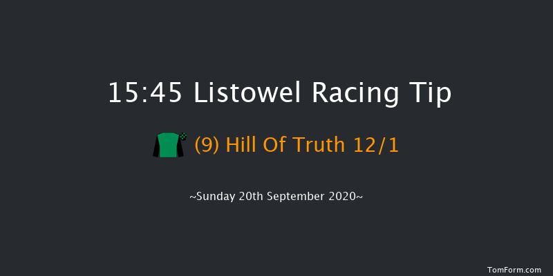 Charleville Cheese Maiden Hurdle Listowel 15:45 Maiden Hurdle 24f Sat 14th Sep 2019