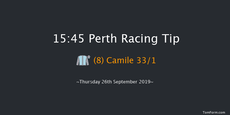 Perth 15:45 Handicap Hurdle (Class 4) 16f Wed 25th Sep 2019