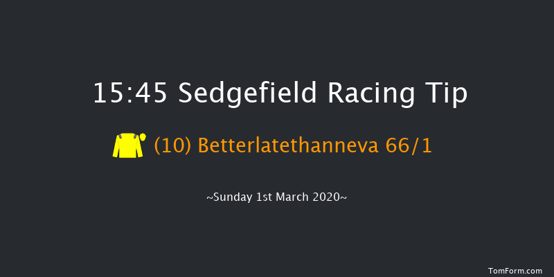 Horton Harrison Astill Evans Handicap Hurdle Sedgefield 15:45 Handicap Hurdle (Class 4) 27f Thu 20th Feb 2020