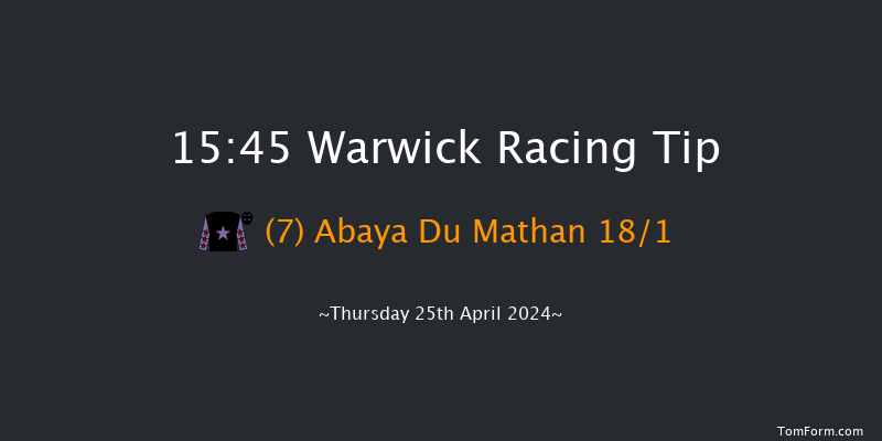 Warwick  15:45 Handicap Chase (Class 5) 16f Thu 4th Apr 2024