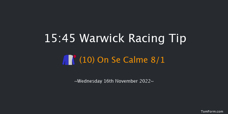 Warwick 15:45 NH Flat Race (Class 5) 16f Tue 1st Nov 2022