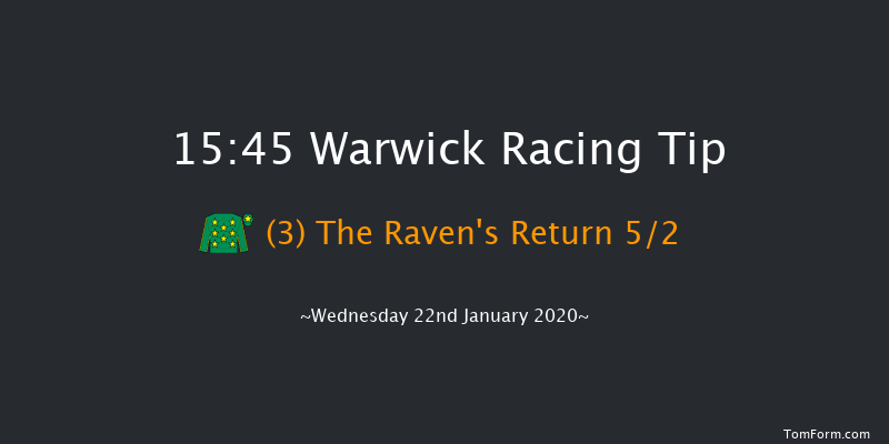 Warwick 15:45 Handicap Hurdle (Class 4) 16f Sat 11th Jan 2020