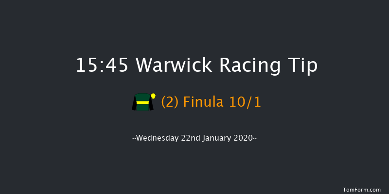 Warwick 15:45 Handicap Hurdle (Class 4) 16f Sat 11th Jan 2020