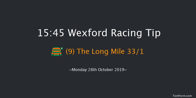 Wexford 15:45 Maiden Chase 16f Sun 27th Oct 2019