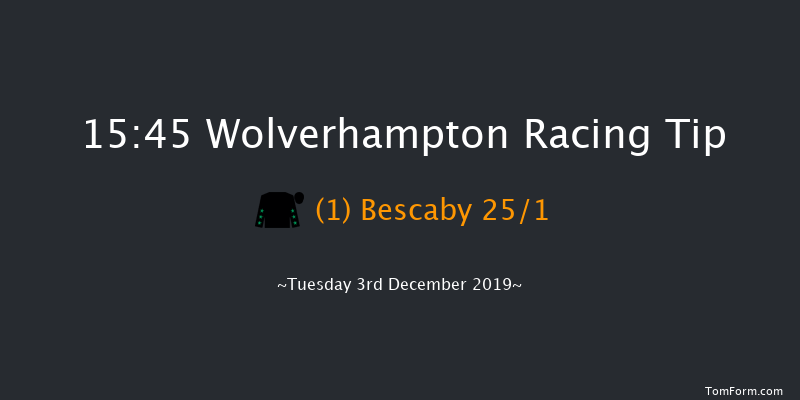 Wolverhampton 15:45 Stakes (Class 6) 9f Mon 2nd Dec 2019