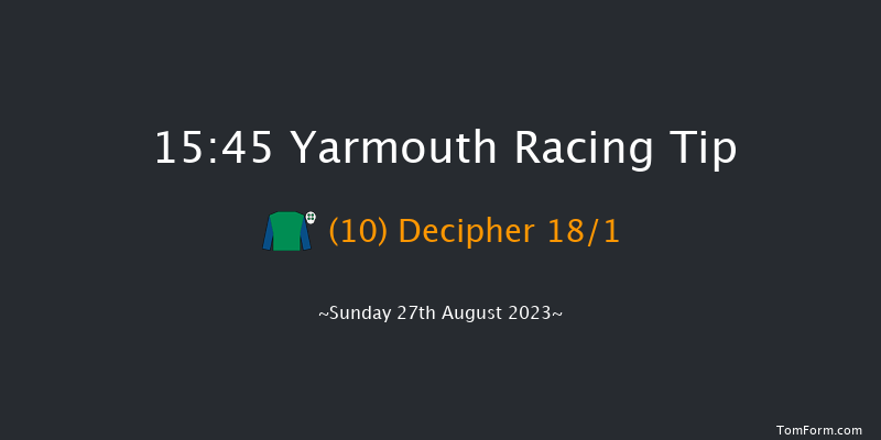 Yarmouth 15:45 Handicap (Class 5) 8f Wed 16th Aug 2023