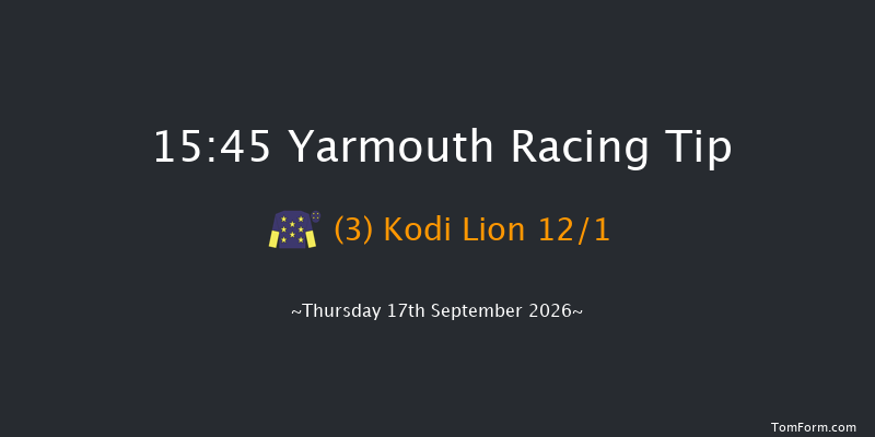 Yarmouth 15-45 (Class 3) 6f Wed 16th Sep 2026