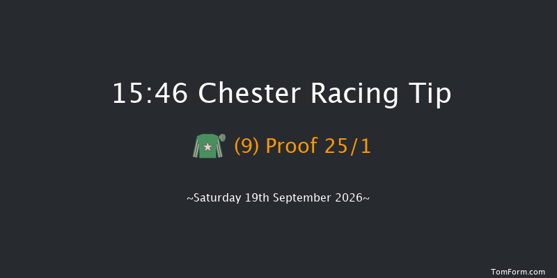 Chester 15-46 (Class 4) 6f Sat 12th Sep 2026
