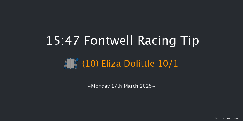 Fontwell  15:47 Handicap Hurdle (Class 5) 22f Thu 6th Mar 2025